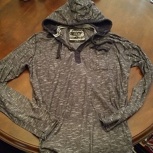 Buckle Black long sleeve shirt